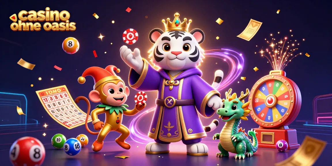 Experience the excitement of casino ohne oasis with vibrant elements like lottery balls and dynamic game features.