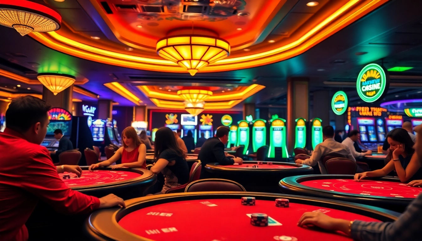 LolaJack begeistert mit einem lebhaften Casino-Ambiente und spannenden Glücksspielen.