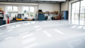 Keramikversiegelung München: Professionelle Anwendung in einer modernen Werkstatt.