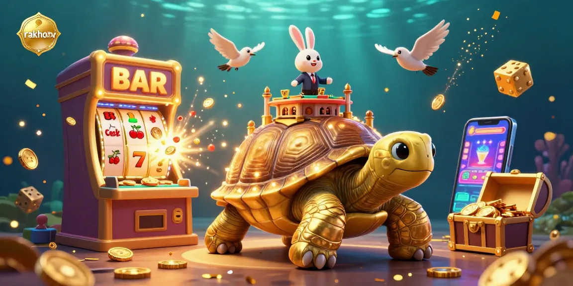 Experience thrilling action at rakhoi tv with golden coins flying around a dynamic 3D casino scene.