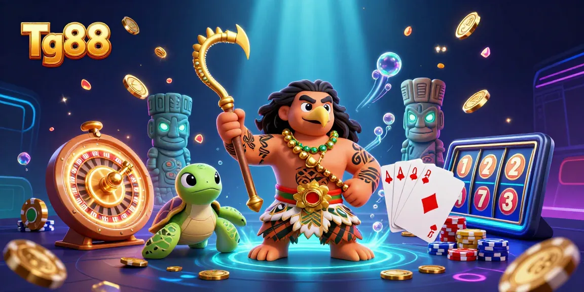 Engage with the exciting world of Tg88, featuring dynamic casino games and vibrant characters.