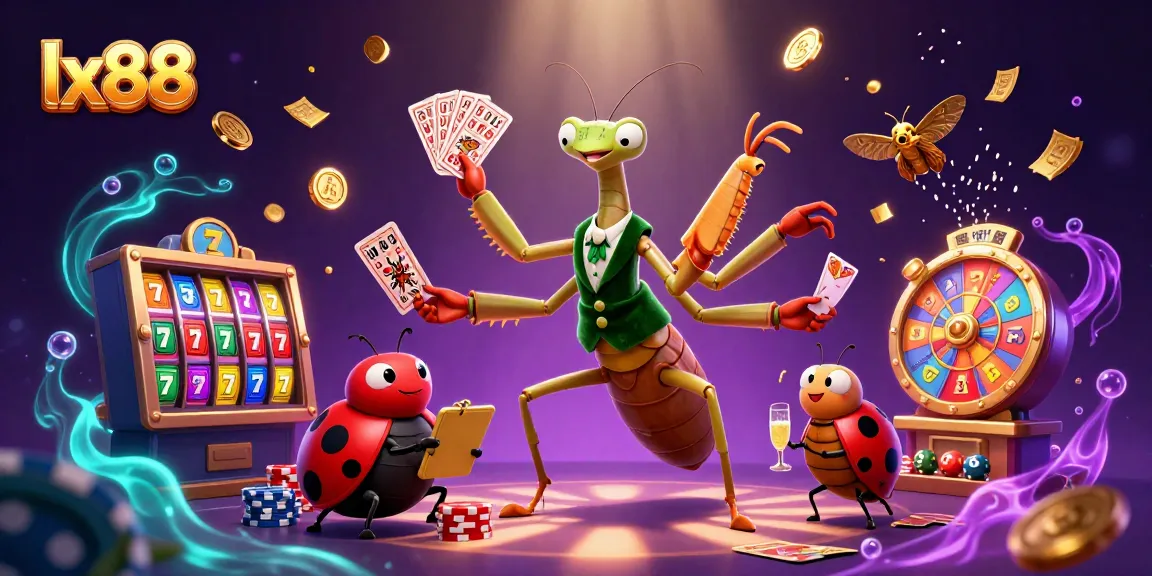 Experience thrilling excitement with lx88, featuring a vibrant casino scene filled with action and rewards.