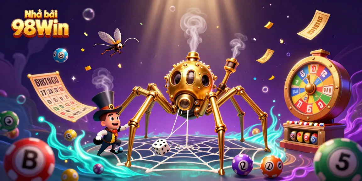 Catch thrilling moments at Nhà cái 98Win with a vibrant gambling scene of jackpot dreams.